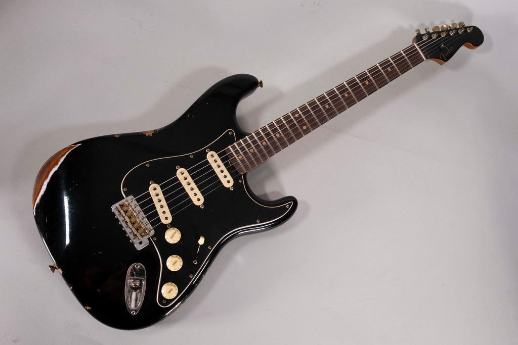 Fender Custom Shop Limited Edition Stratocaster Dual-Mag II Relic Aged Black