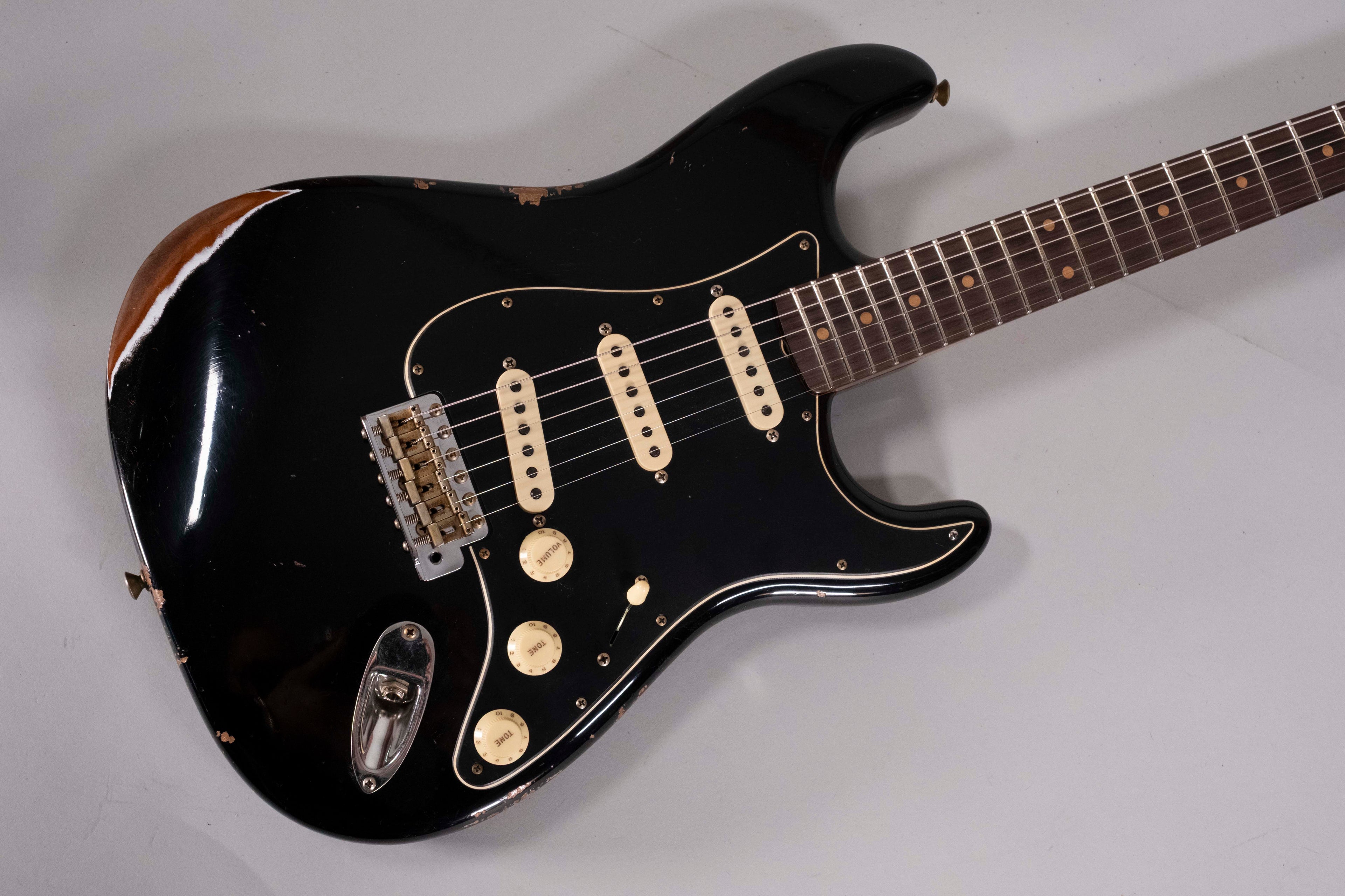Fender Custom Shop Limited Edition Stratocaster Dual-Mag II Relic Aged Black