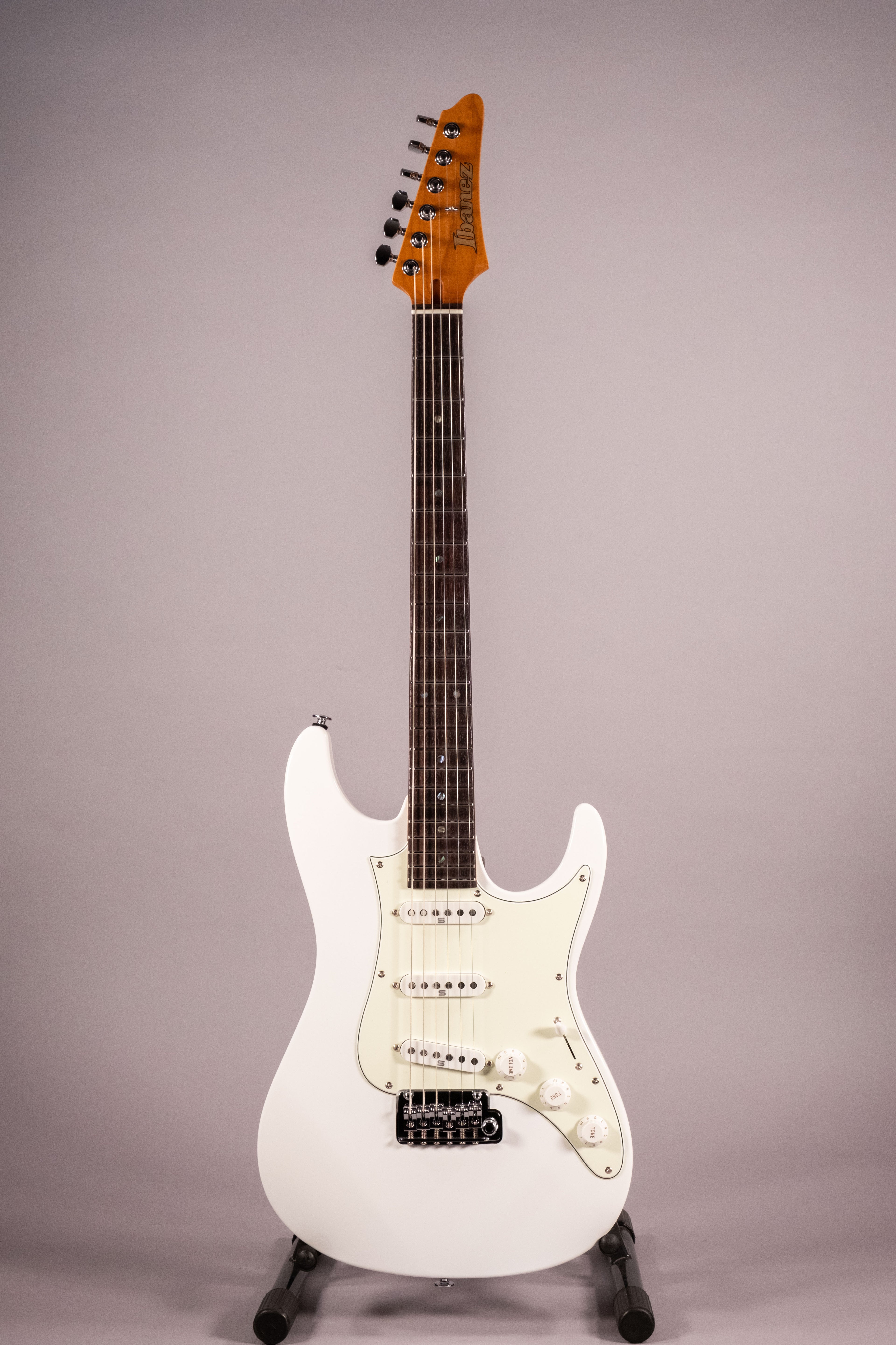 Ibanez Luca Mantovanelli LM1 Luna White