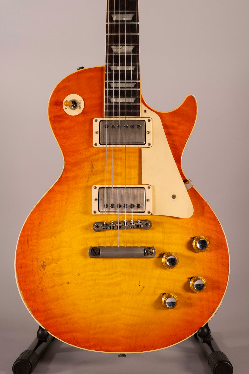 Gibson Custom 1960 Les Paul Standard Reissue Murphy Lab Heavy Aged Tangerine Bur