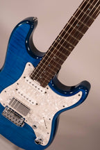 Schecter R66 Elite II Rosewood Traditional See-Thru Sky Blu