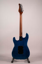 Schecter R66 Elite II Rosewood Traditional See-Thru Sky Blu
