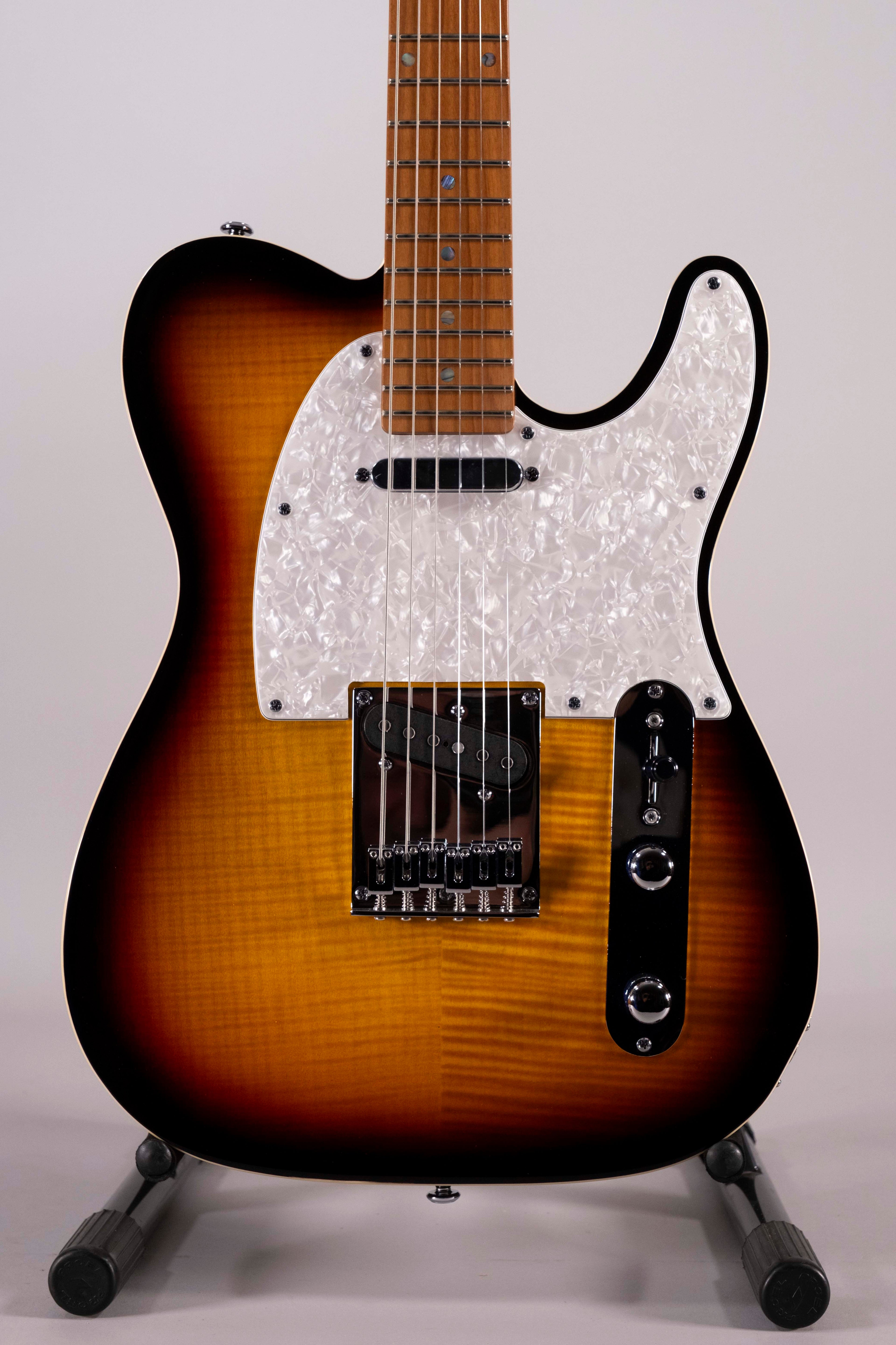 Schecter R66 Elite II Roasted Maple PT Sunburst