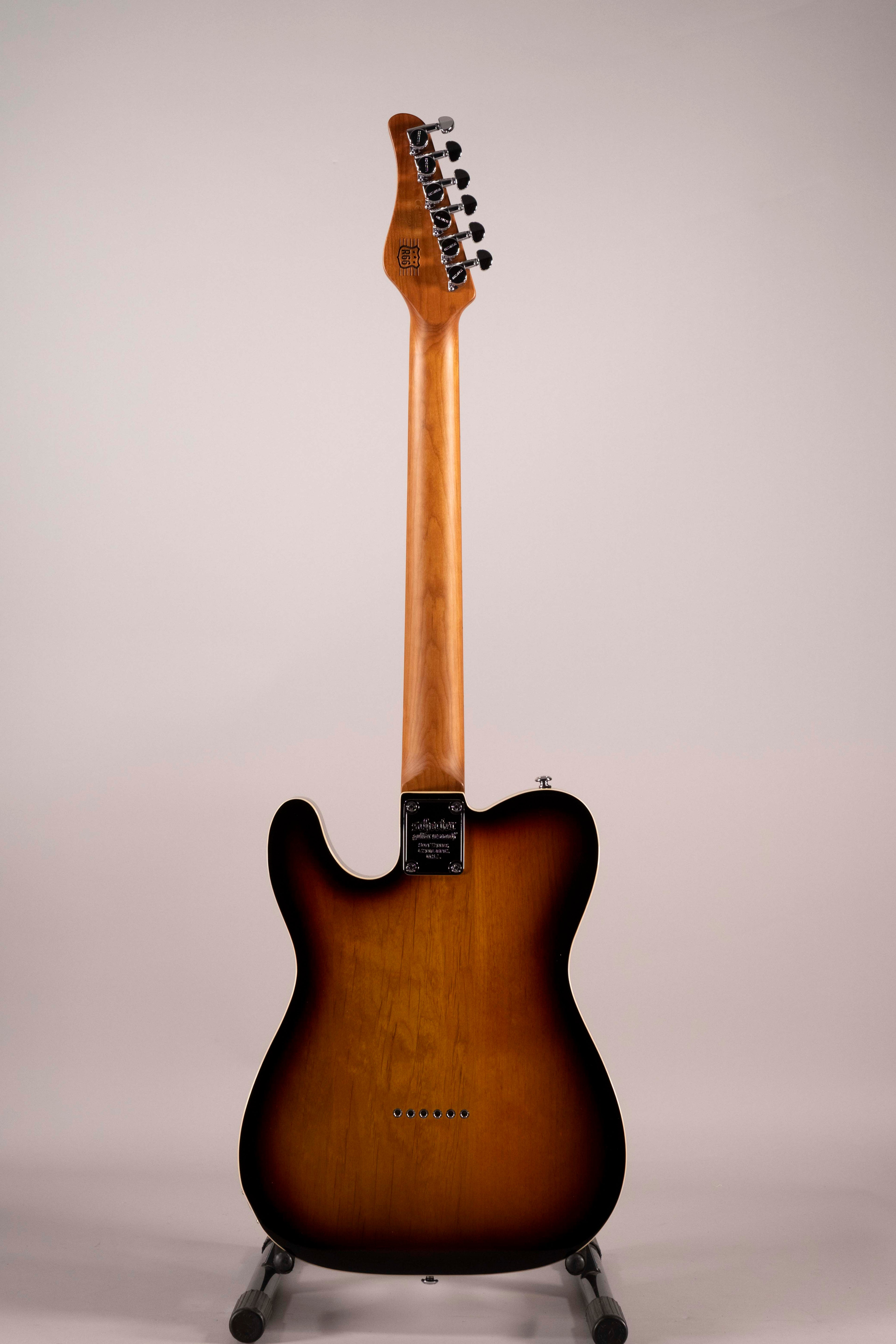 Schecter R66 Elite II Roasted Maple PT Sunburst