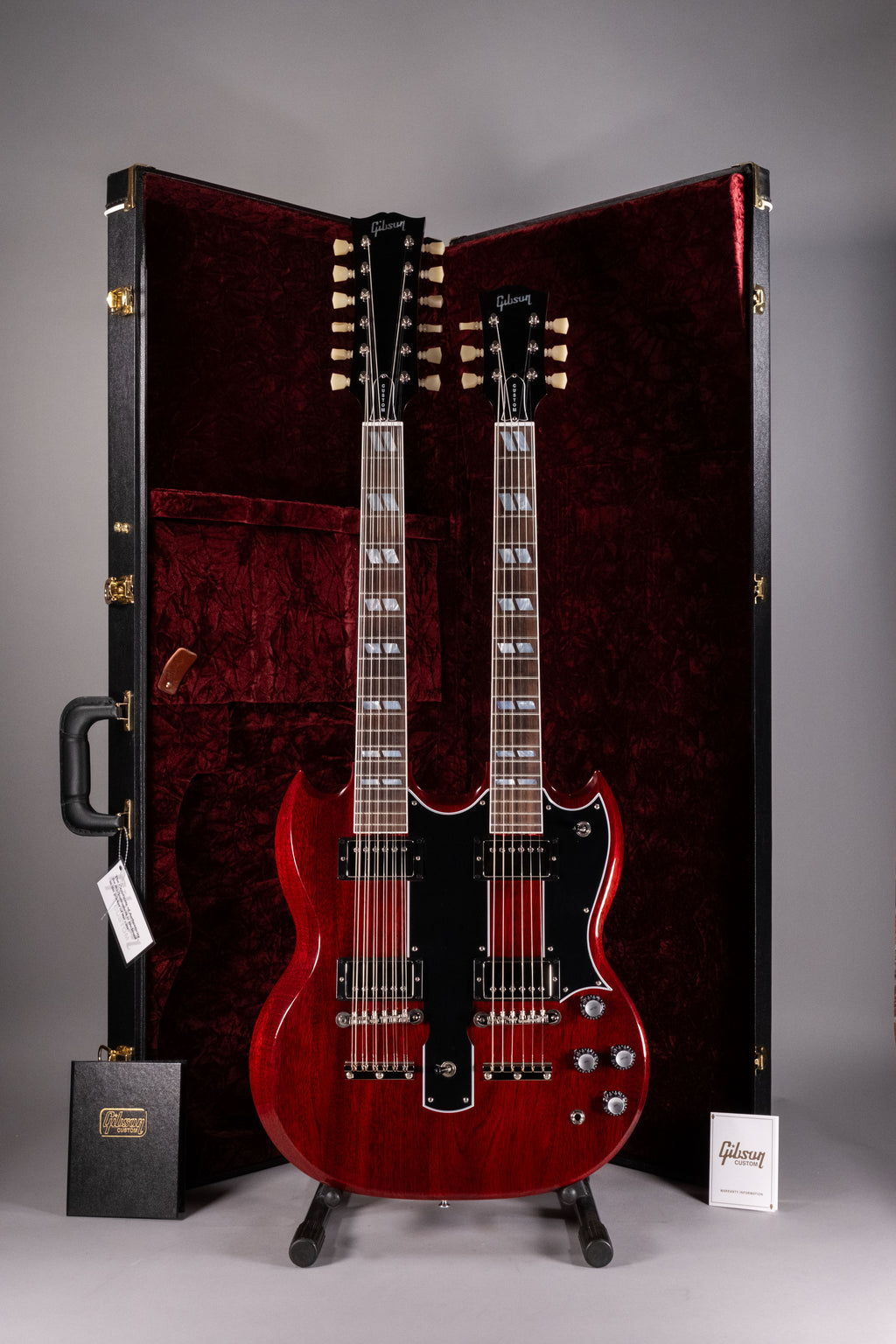 Gibson Custom Shop EDS-1275 Doubleneck Cherry Doppio Manico