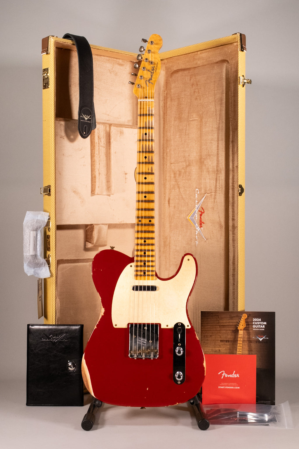 Fender Custom Shop Limited Edition 53 Telecaster Relic Cimarron Red