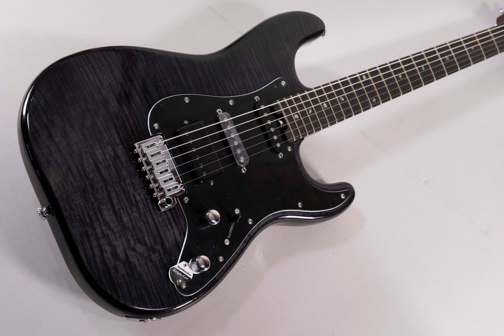 Schecter R66 Elite II Ebony Traditional See-Thru Black