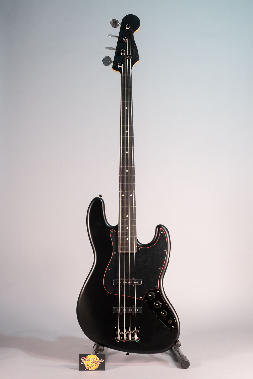 Fender Ltd Hybrid II Jazz Bass RW Noir Black