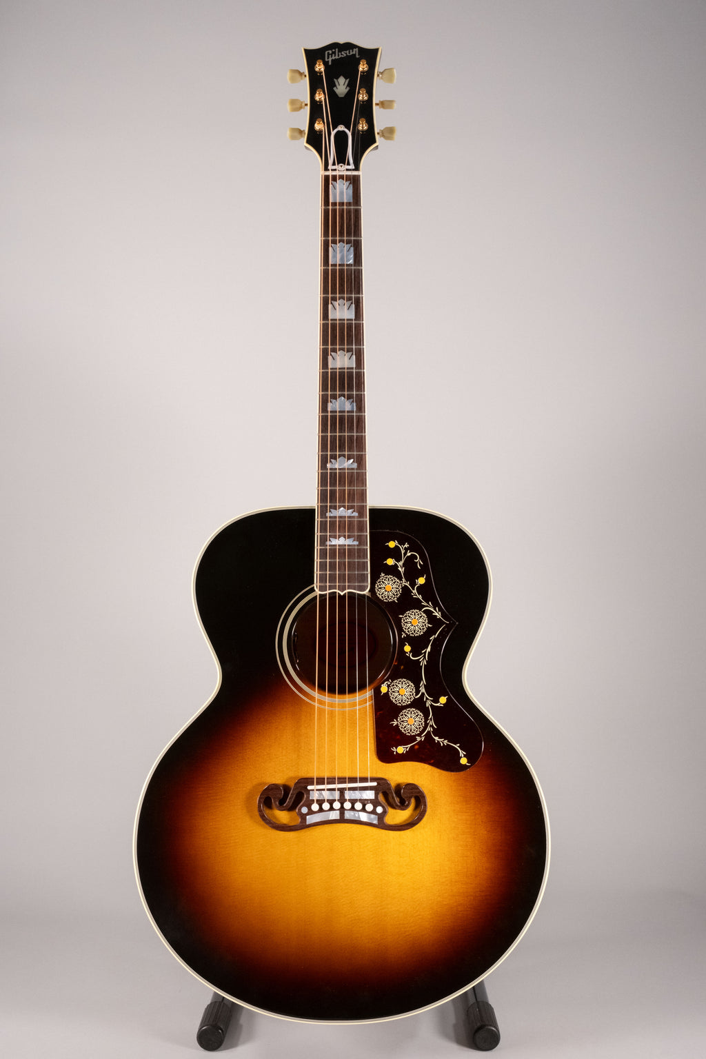 Gibson Sj-200 Original Vintage Sunburst Chitarra Acustica Elettrificata