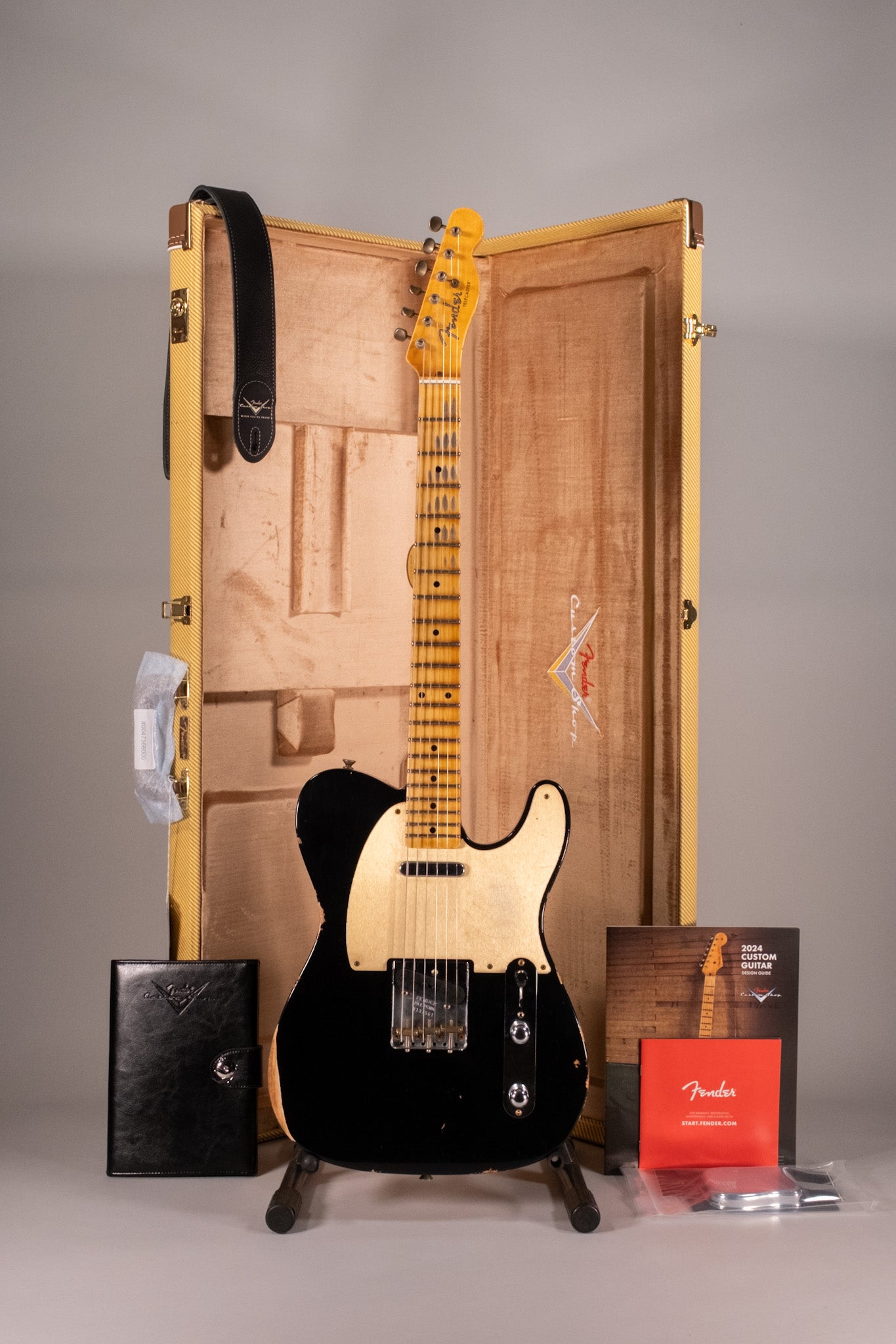 Fender Custom Shop Limited Edition 53 Telecaster Relic Aged Black