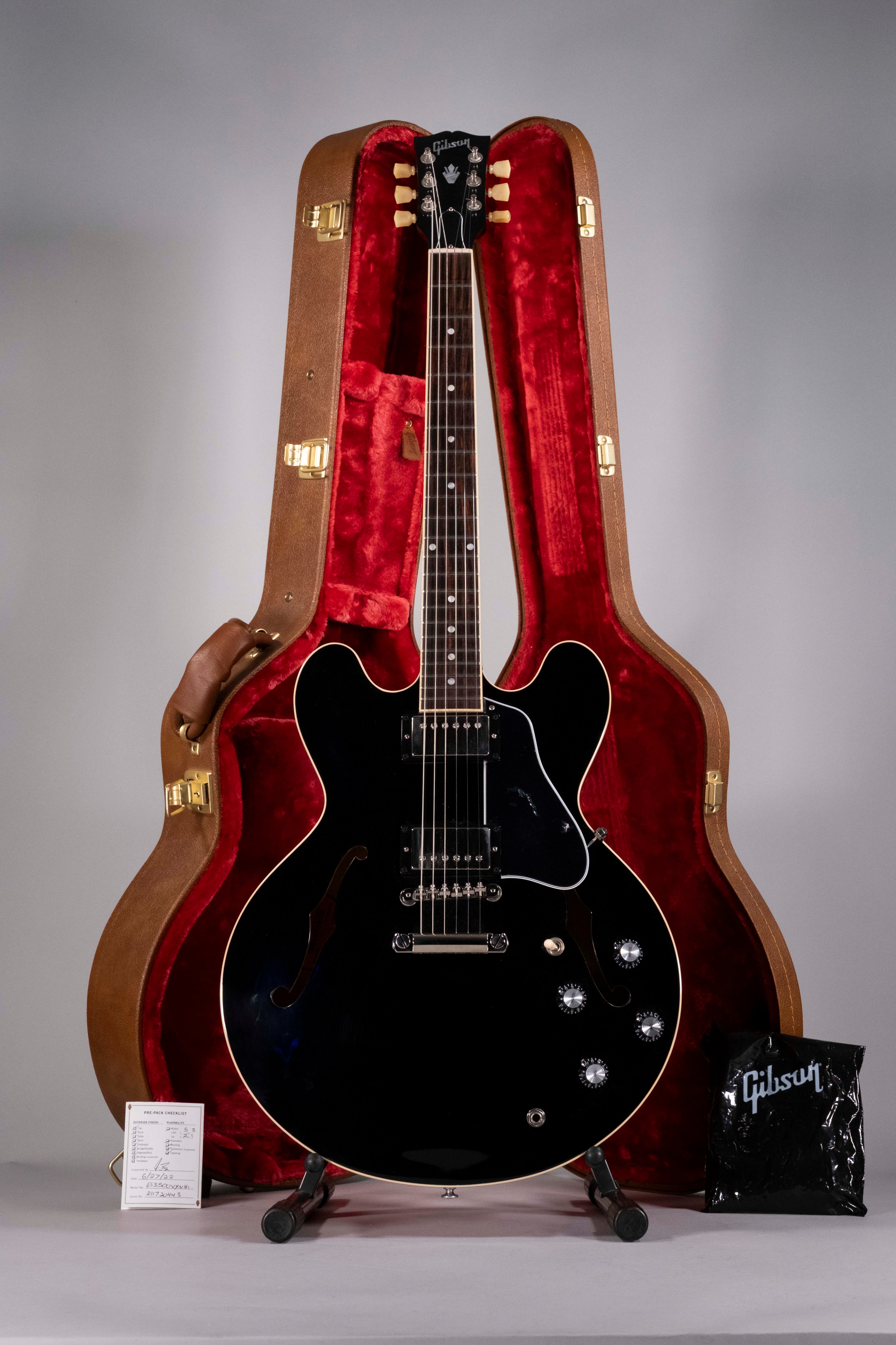 GIBSON ES 335 EBONY 2022 USATA