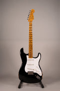 Fender Custom Shop Limited Edition Fat 1954 Stratocaster Relic Aged Black