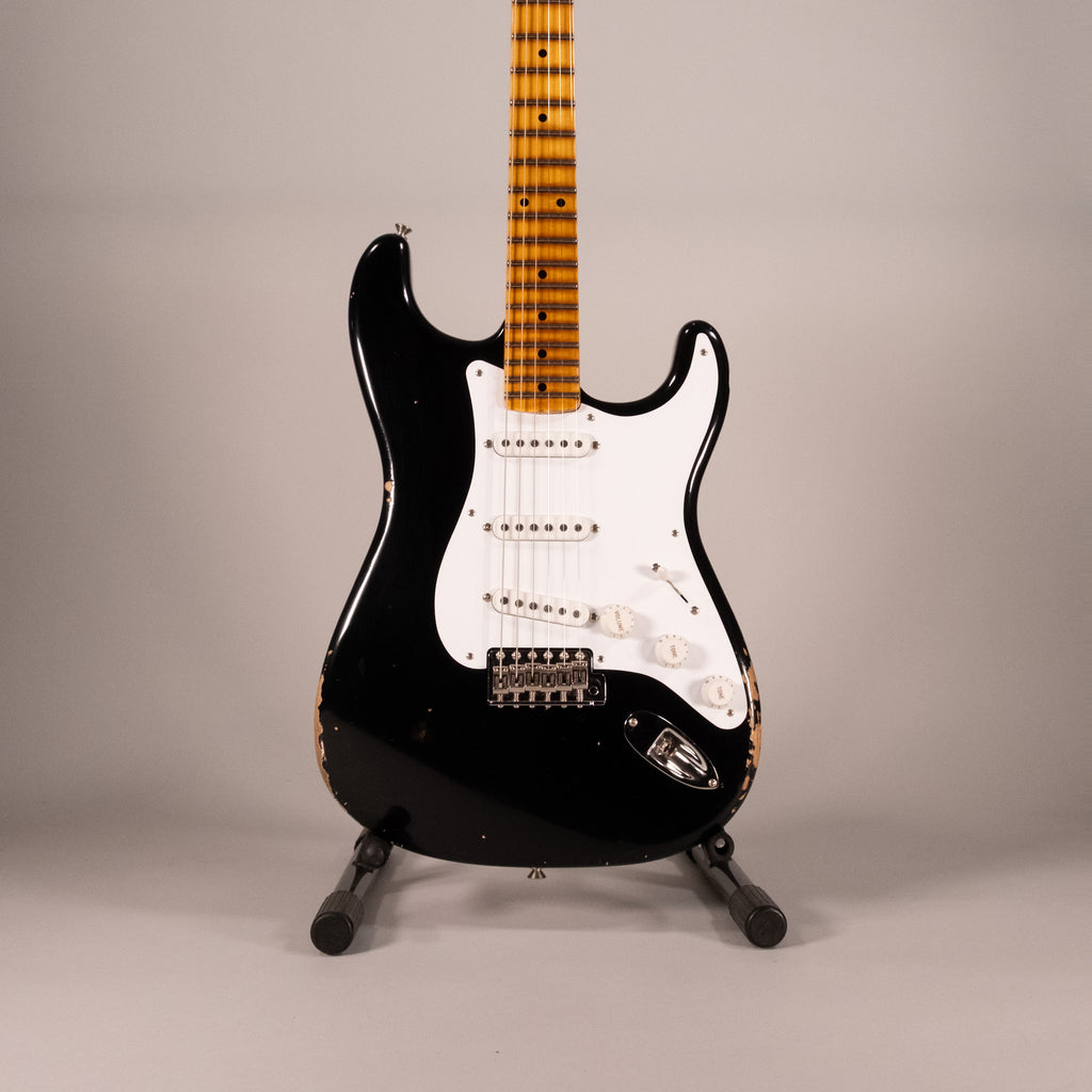 Fender Custom Shop Limited Edition Fat 1954 Stratocaster Relic Aged Black