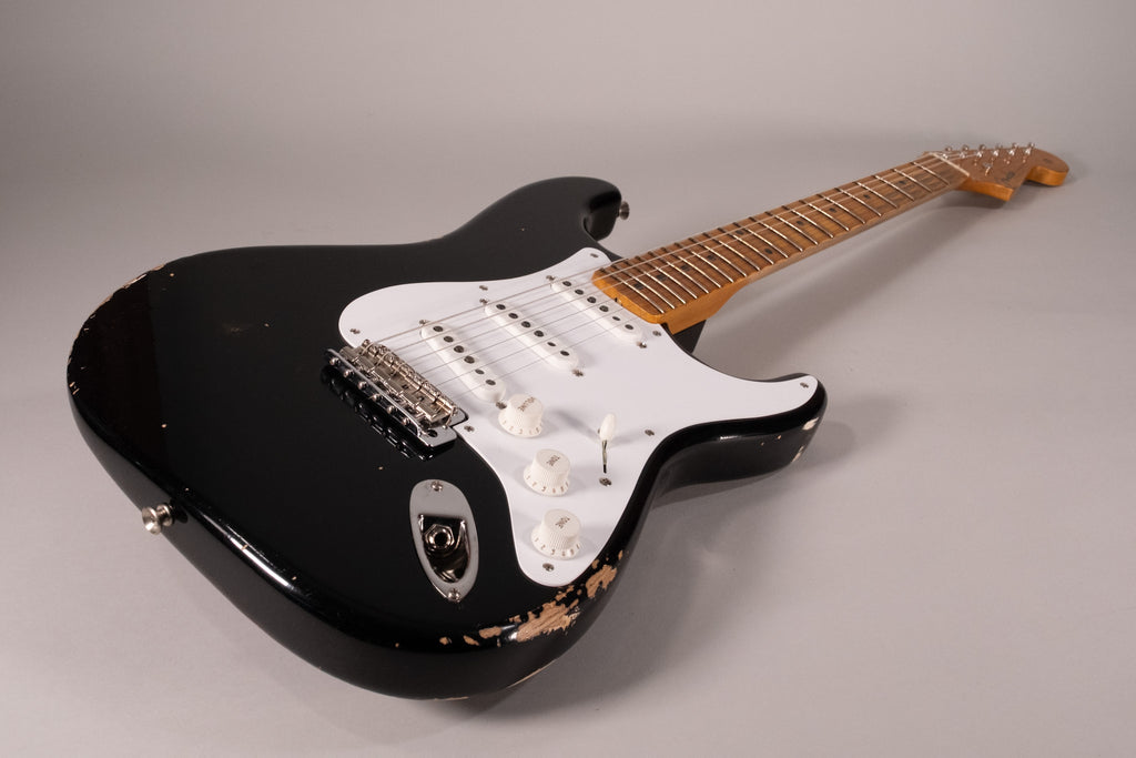 Fender Custom Shop Limited Edition Fat 1954 Stratocaster Relic Aged Black