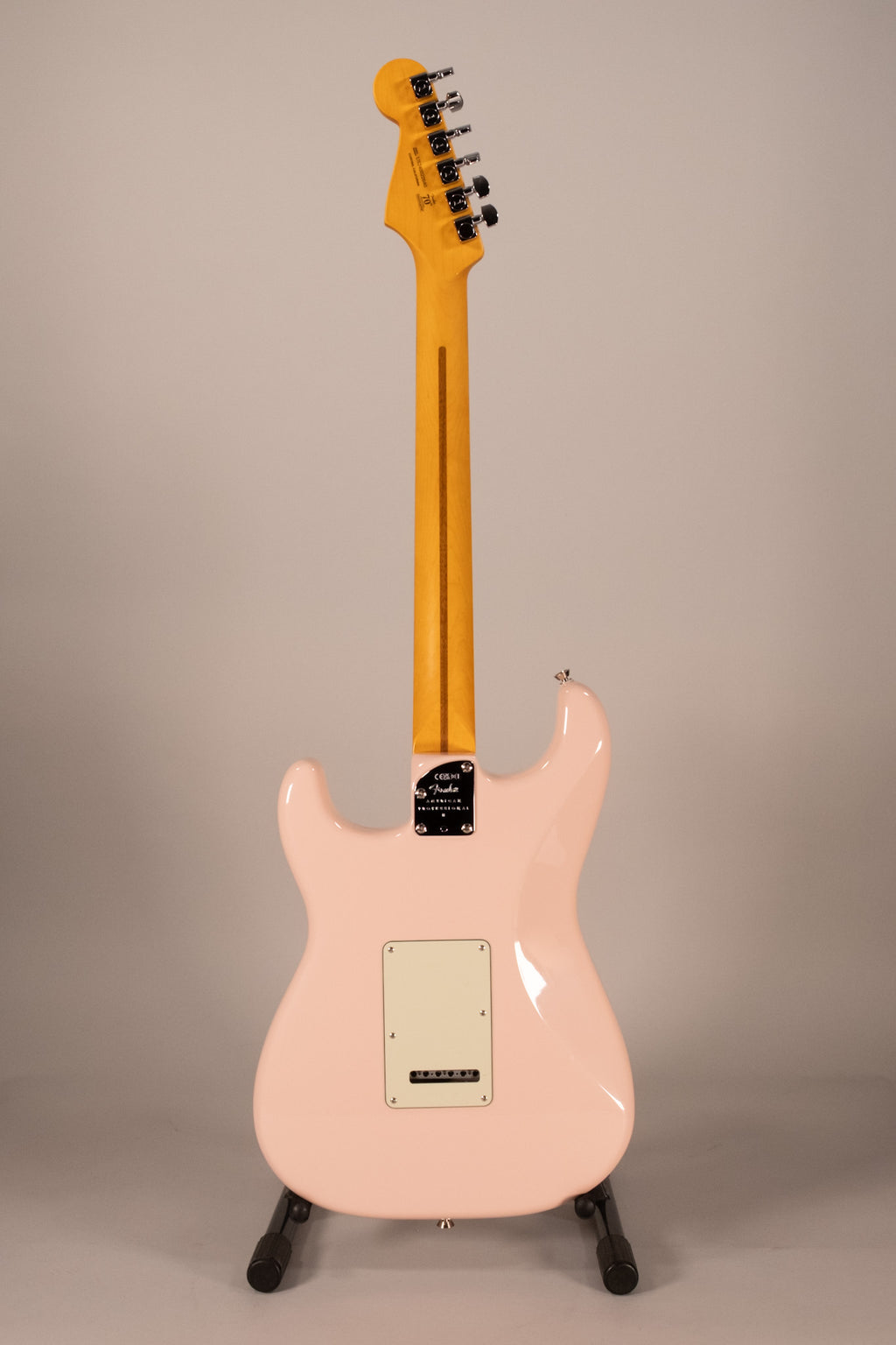 Fender American Professional II Stratocaster RW Matching Headstock Shell Pink