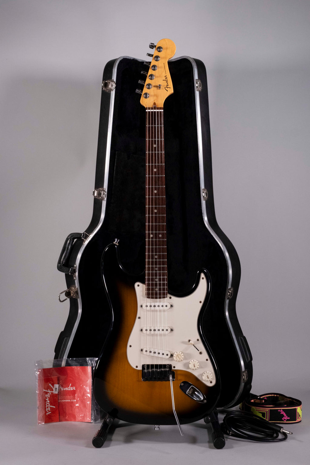 Fender Strato Amer.Deluxe Sunb Usata