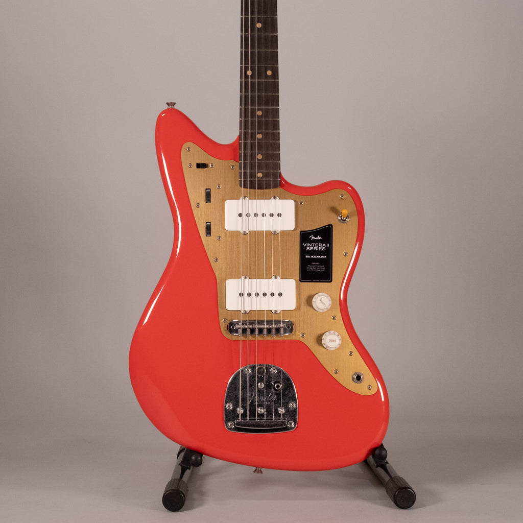 Fender Limited Edition Vintera II Road Worn '50s Jazzmaster RW Fiesta Red