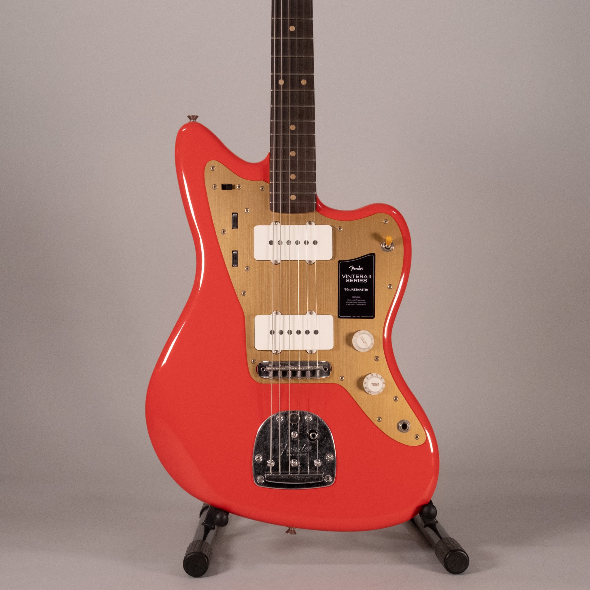 Fender Limited Edition Vintera II Road Worn '50s Jazzmaster RW Fiesta Red