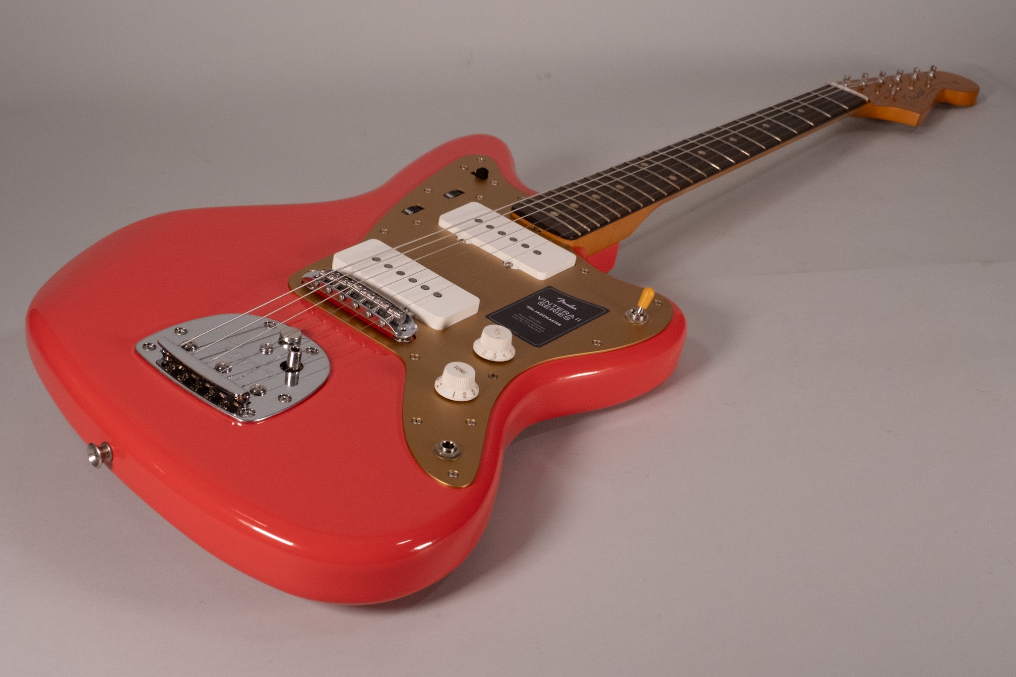 Fender Limited Edition Vintera II Road Worn '50s Jazzmaster RW Fiesta Red