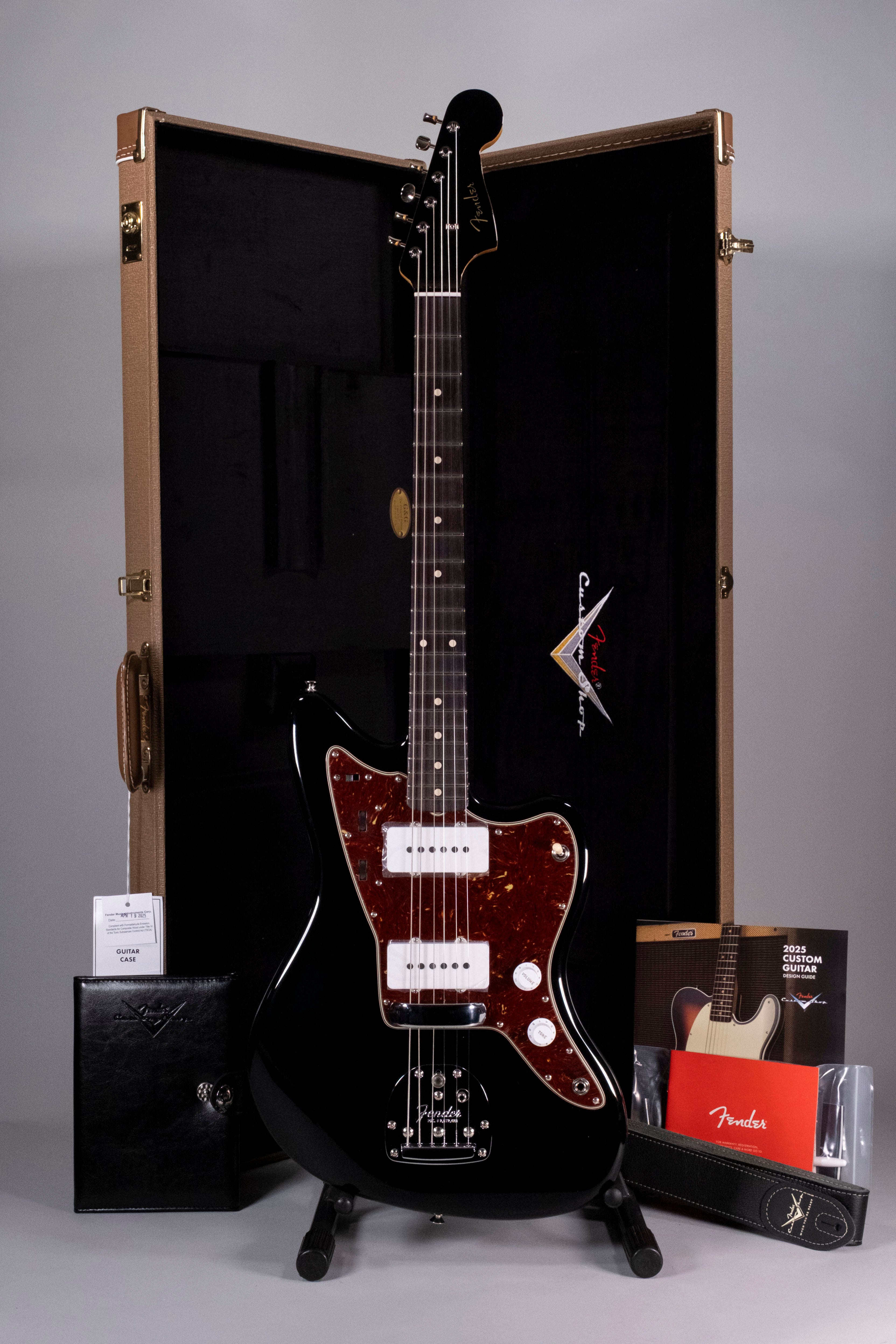 Fender Custom Shop 62' Jazz Master Nos Rw Black