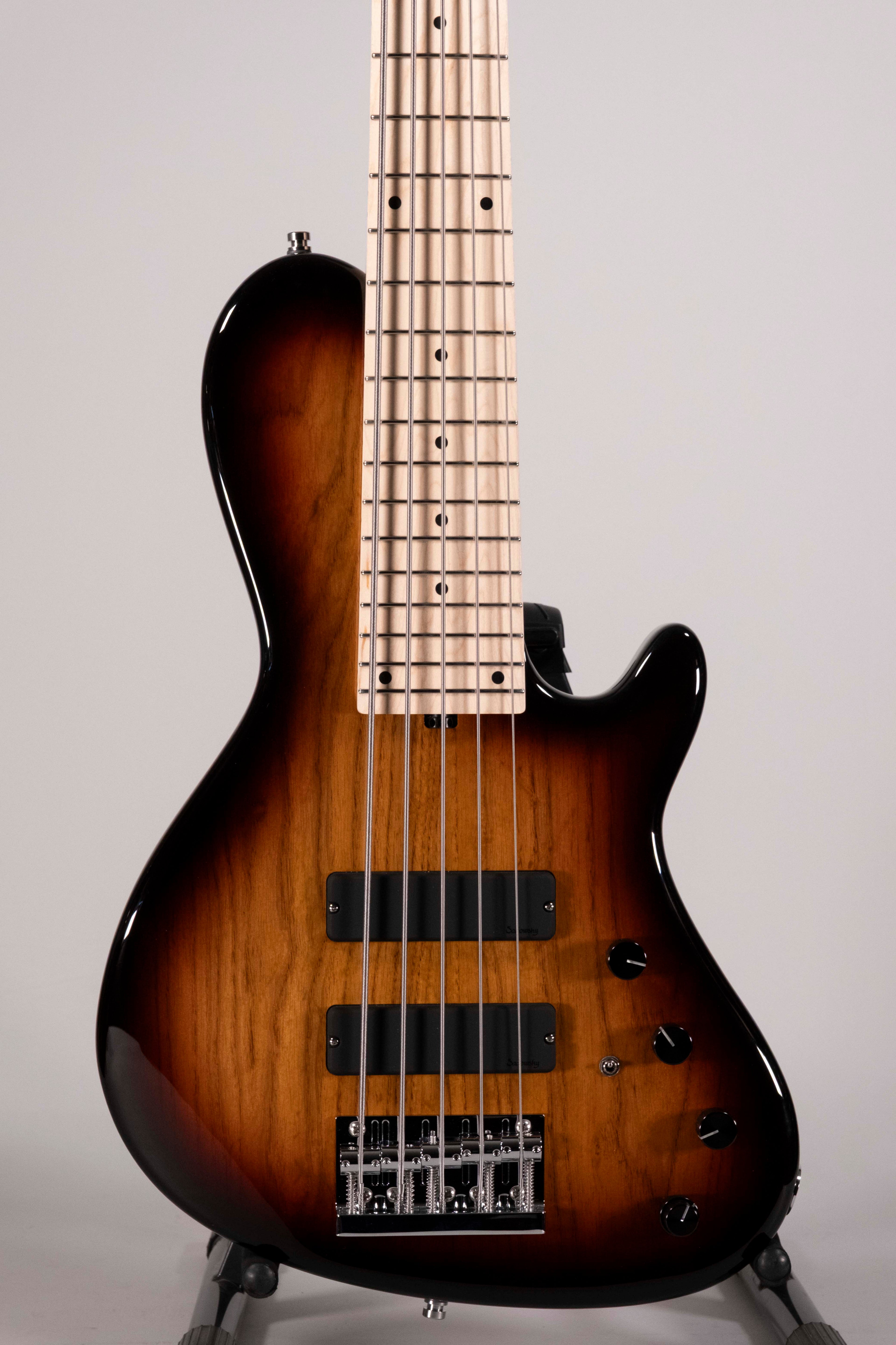 Sadowsky Metroline Bass 5 24 Single Cut Vintage Sunburst