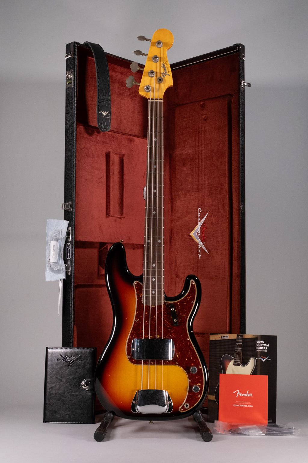 Fender Custom Shop 1966 Precision Bass Journeyman Relic 3A RW 3 Color Sunburst