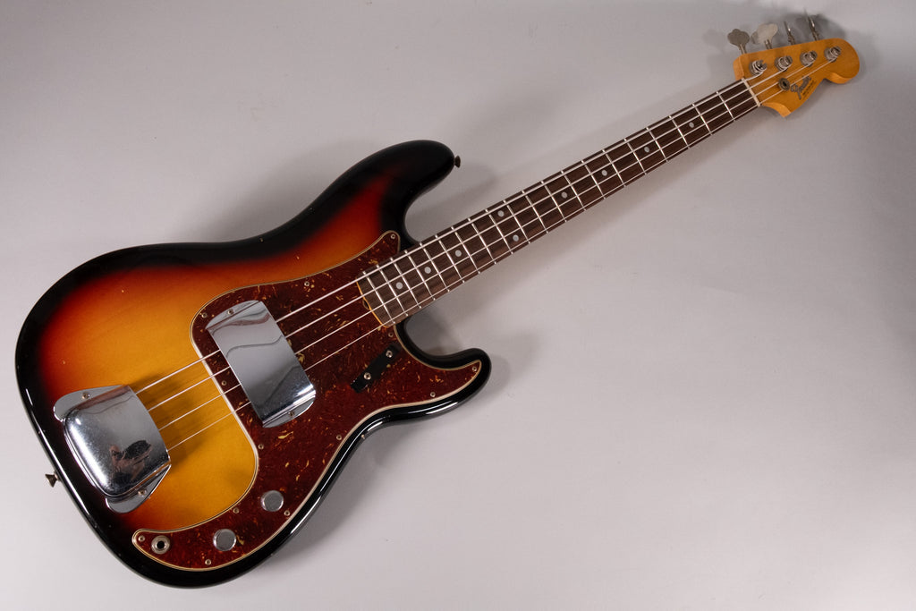 Fender Custom Shop 1966 Precision Bass Journeyman Relic 3A RW 3 Color Sunburst