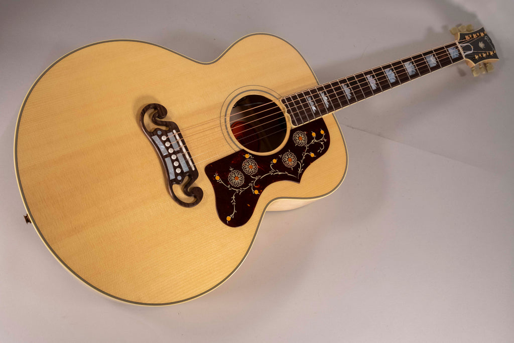 Gibson Sj200 Antique Natural Chitarra Acustica Elettrificata con Hardcase