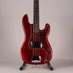 Fender Custom Shop Limited `62 Precision Bass Relic Aged Candy Apple Red