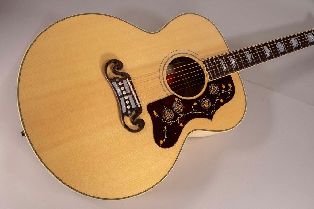 Gibson Sj200 Antique Natural Chitarra Acustica Elettrificata con Hardcase