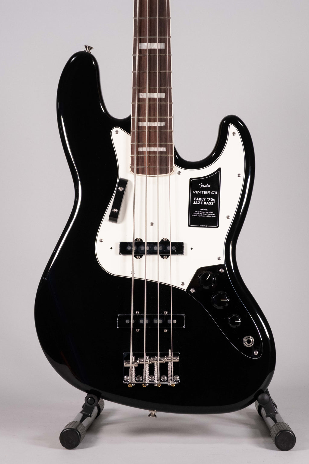 Fender Vintera III Late 60 Precision Bass Rw Black
