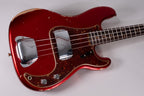 Fender Custom Shop Limited `62 Precision Bass Relic Aged Candy Apple Red