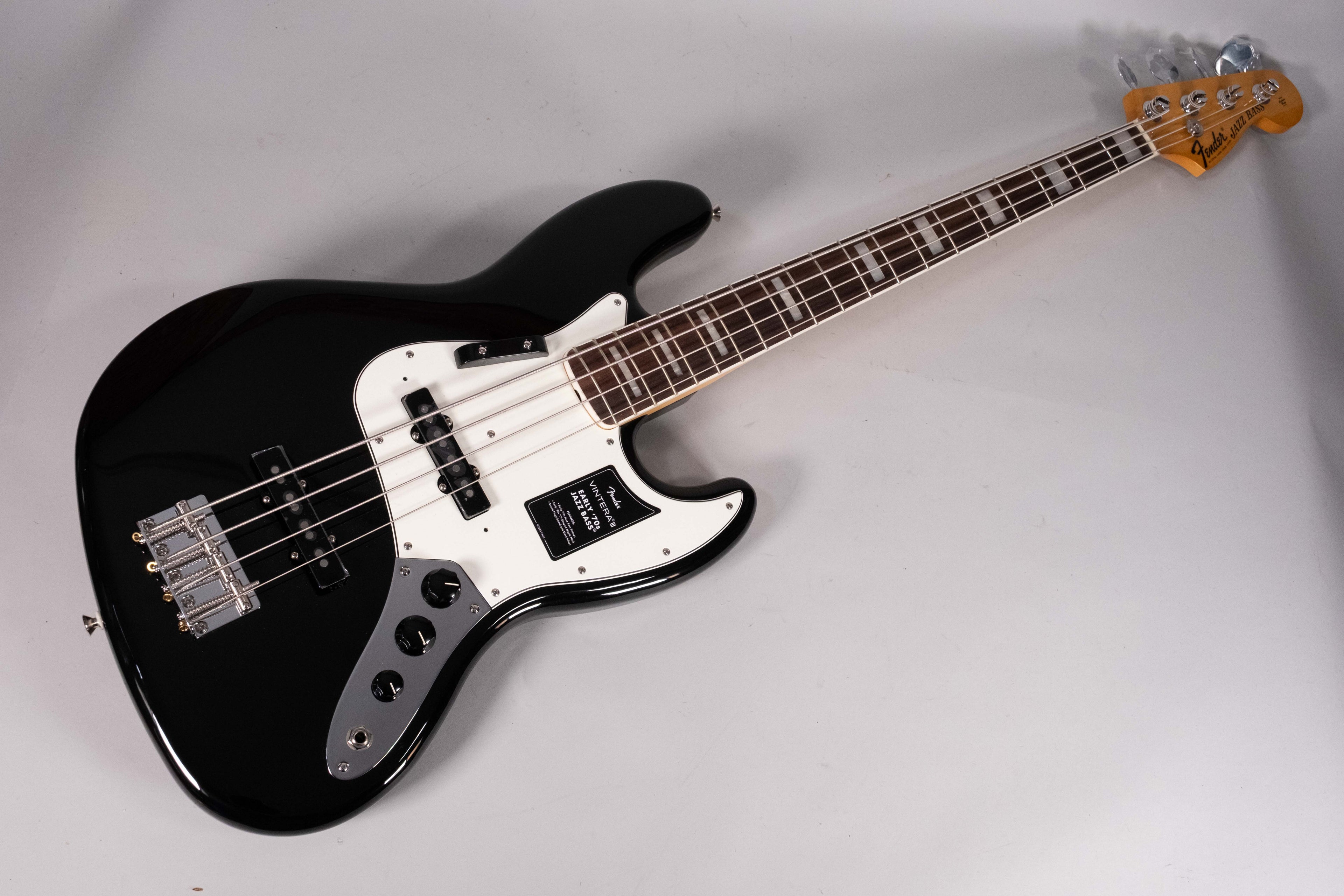 Fender Vintera III Early 70 Jazz Bass Rw Black