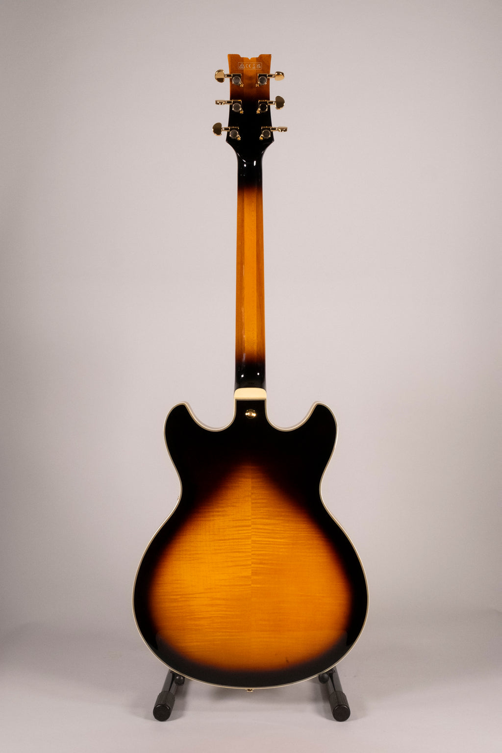 Ibanez Jsm10-Vys Chitarra Semiacustica John Scofield Vintage Yellow Sunburst