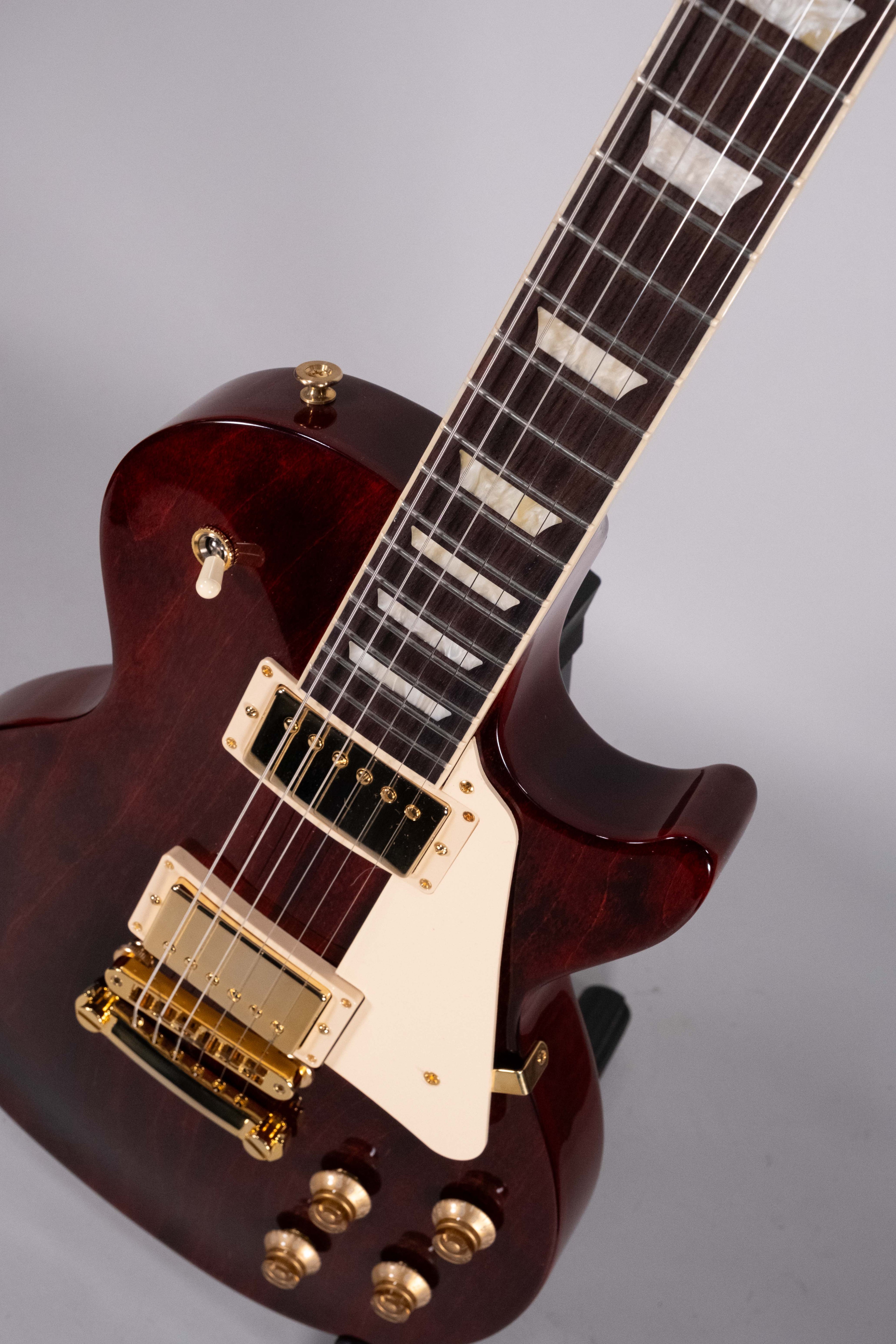 Gibson Les Paul Studio Gold Hardware Wine Red