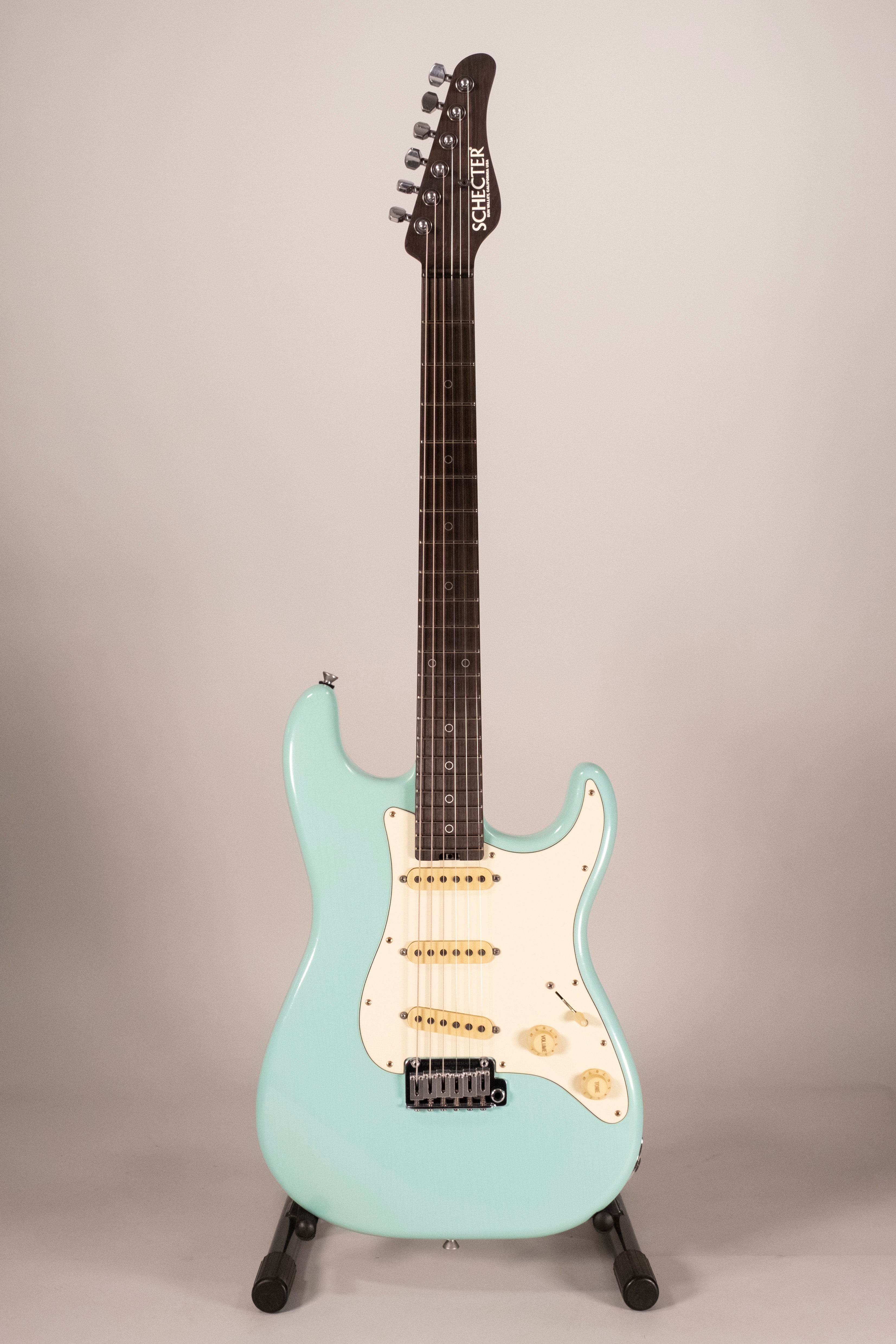 Schecter Nick Johnston Traditional SSS Atomic Green
