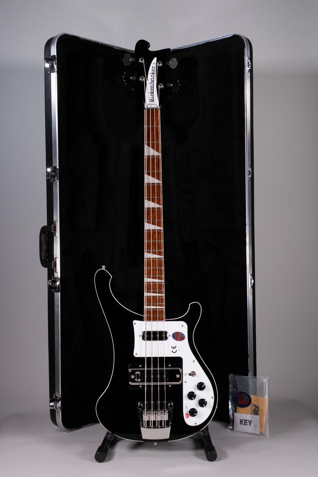 Rickenbacker Basso 4003 Jetglo Nero