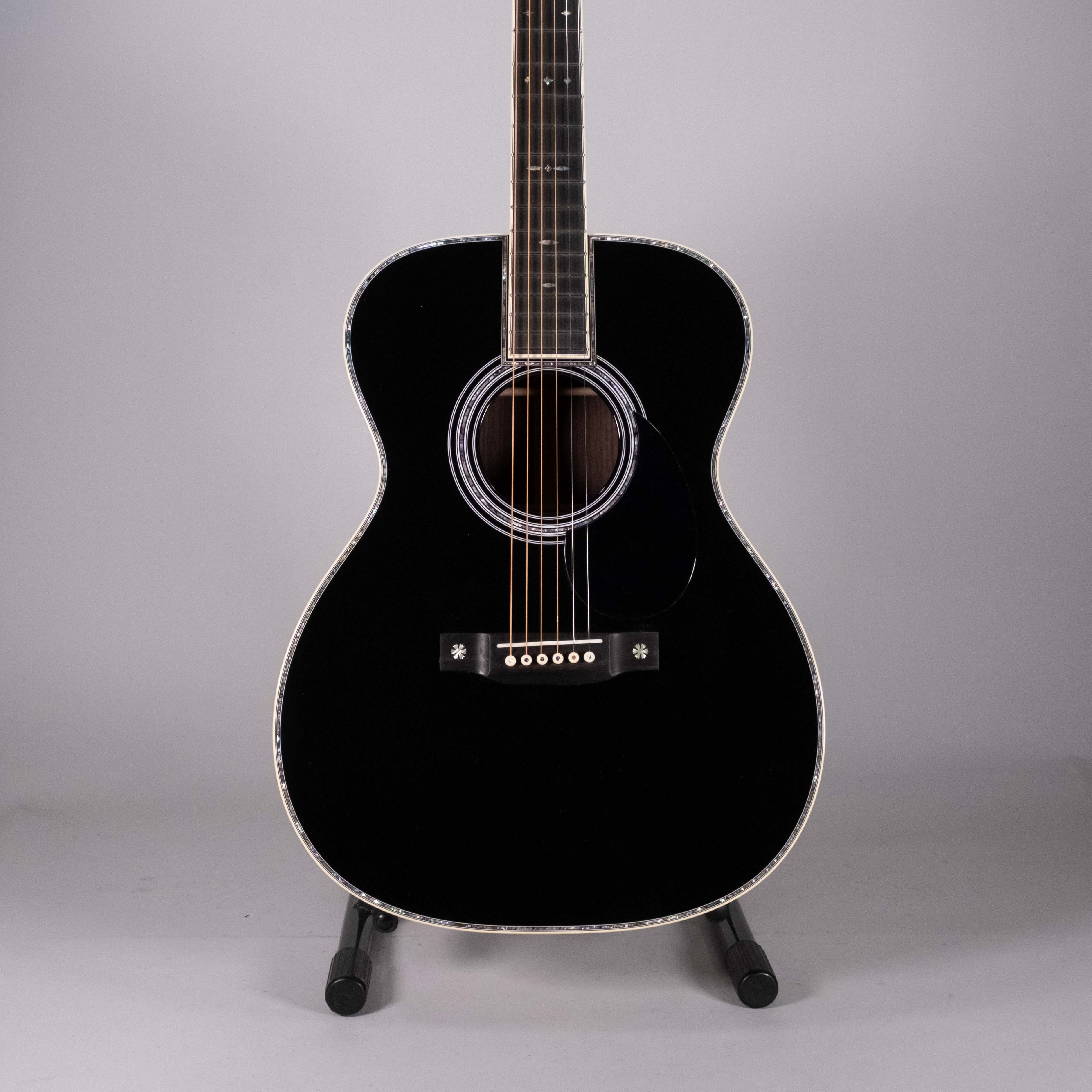 MARTIN OM42 CUSTOM SHOP BLACK USATA