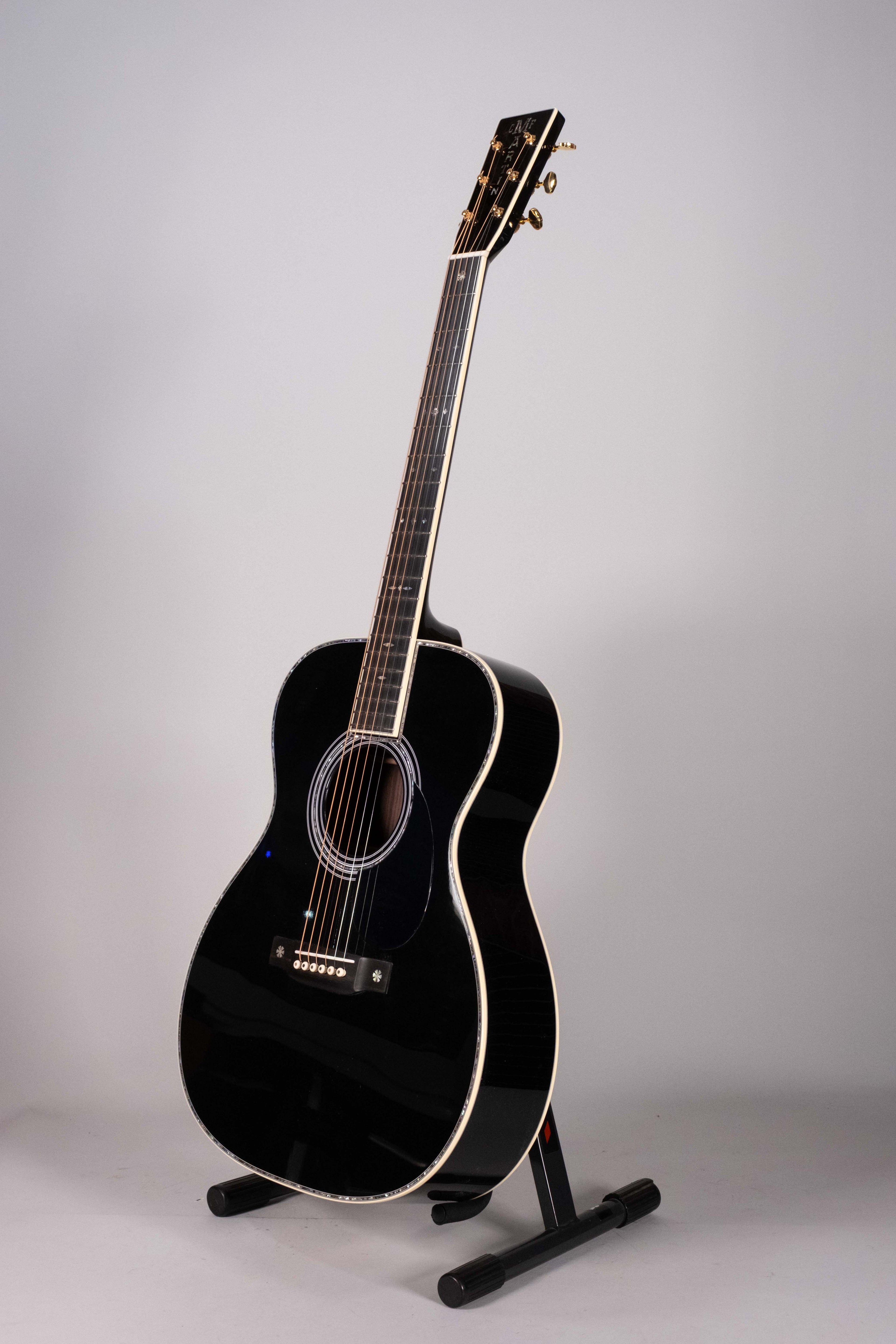 MARTIN OM42 CUSTOM SHOP BLACK USATA