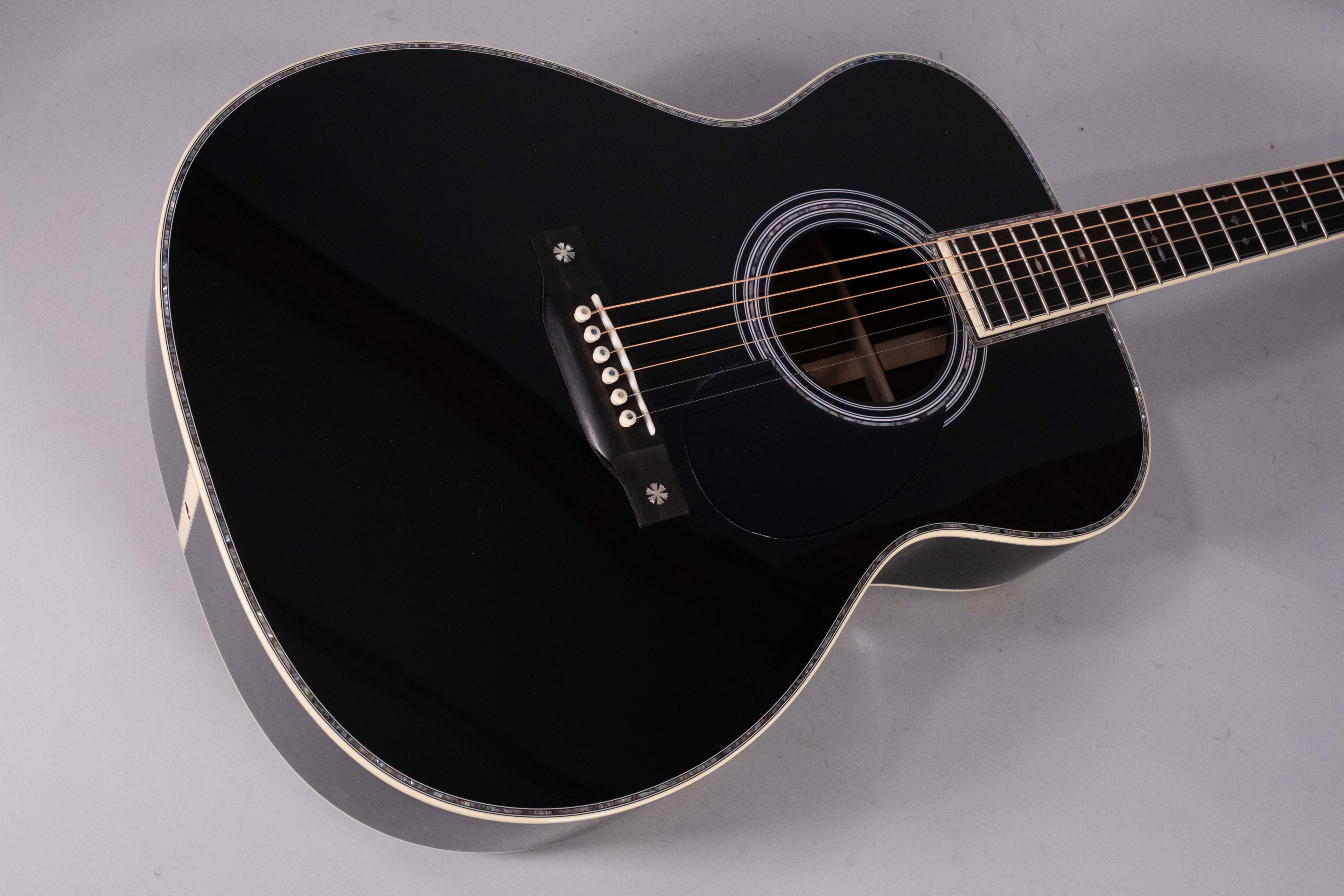 MARTIN OM42 CUSTOM SHOP BLACK USATA