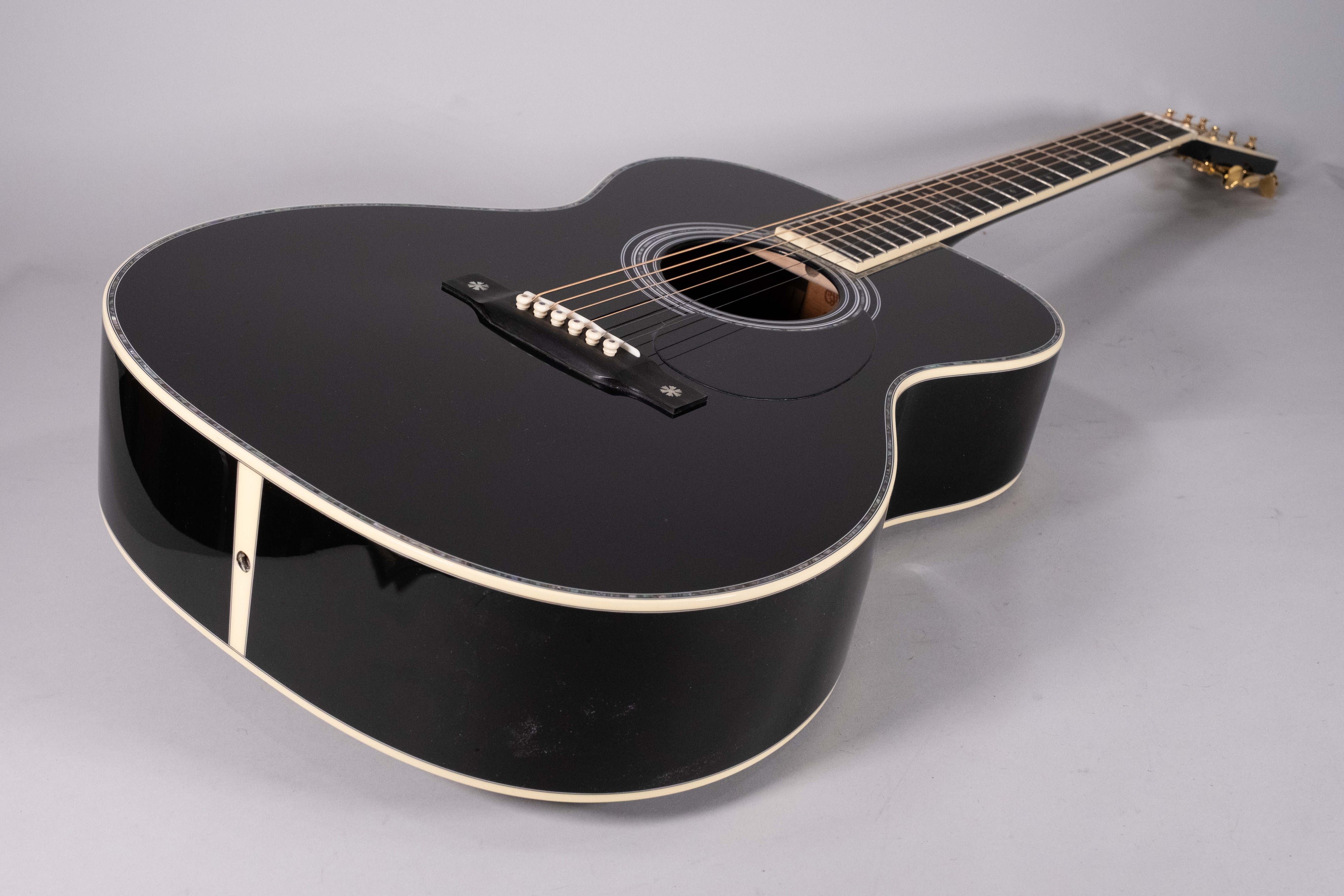 MARTIN OM42 CUSTOM SHOP BLACK USATA