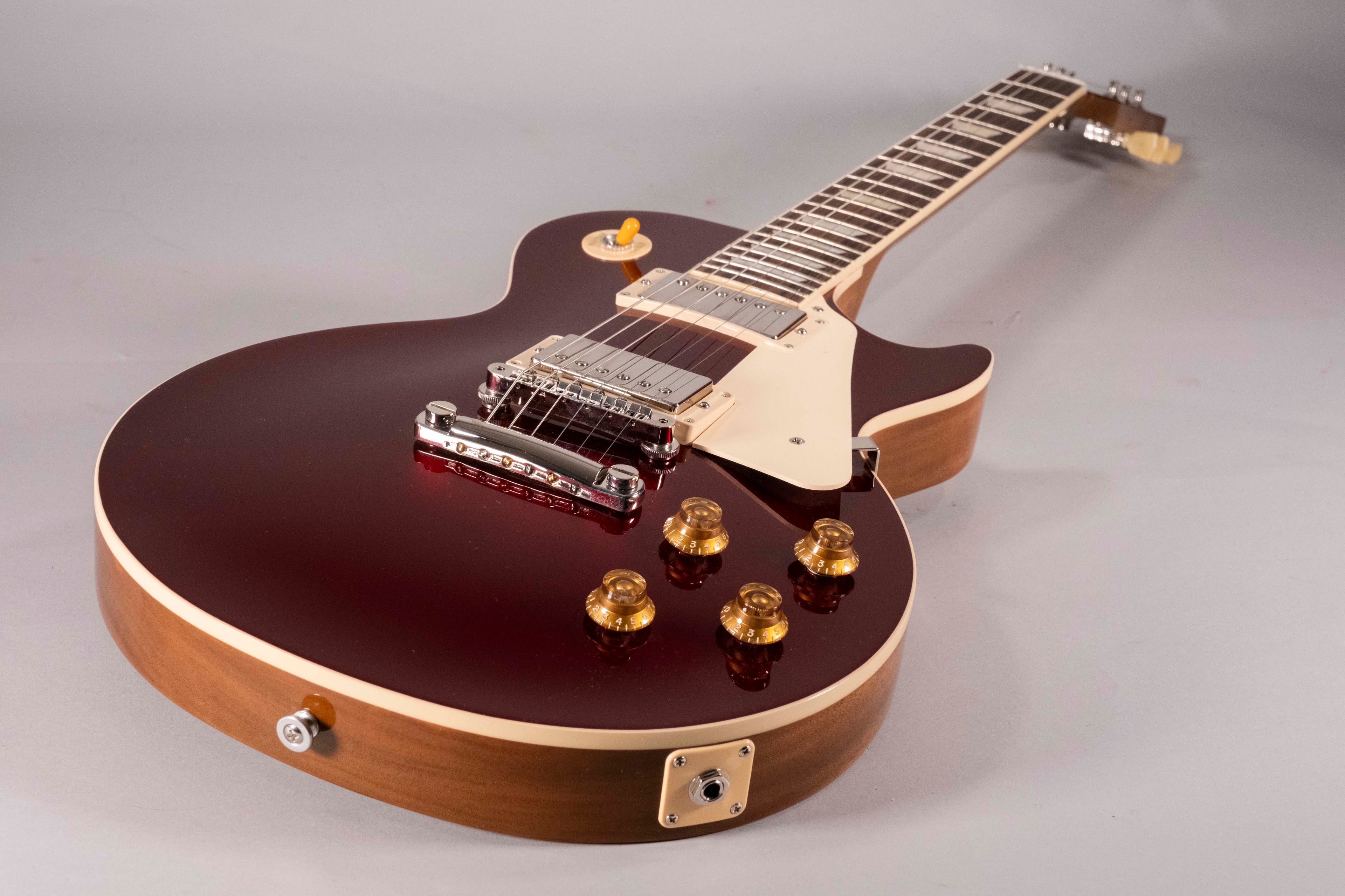 Gibson Les Paul Standard 50'S Plain Top Sparkling Burgundy Top
