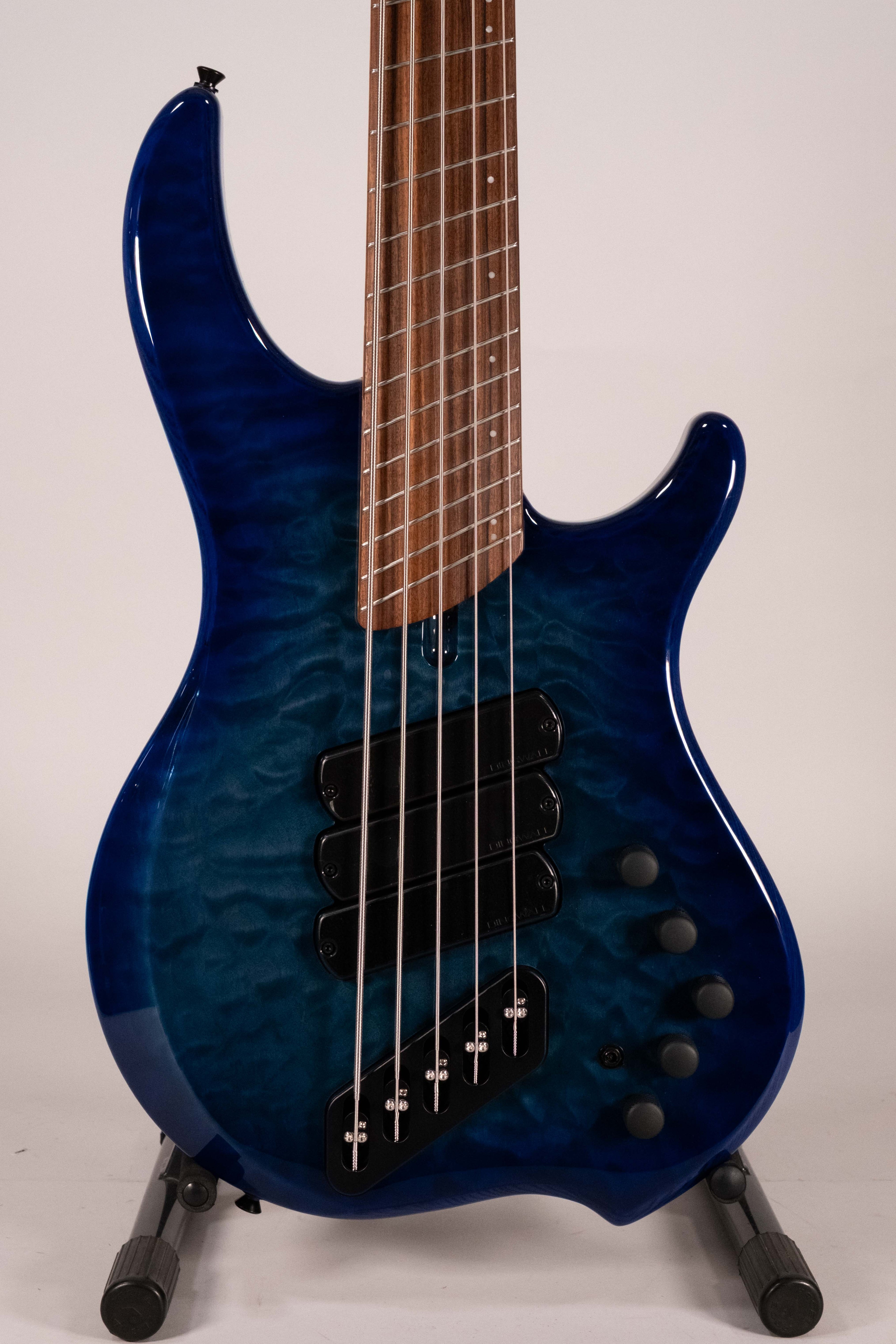 Dingwall Combustion 5-String Pau Ferro Indigo Burst