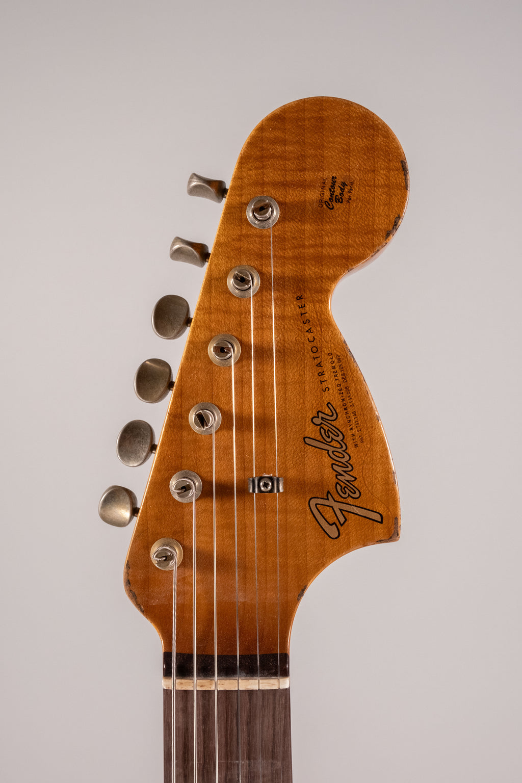 Fender Custom Shop LTD Roasted Bighead Stratocaster Super Heavy Relic 3 Color Sunburst