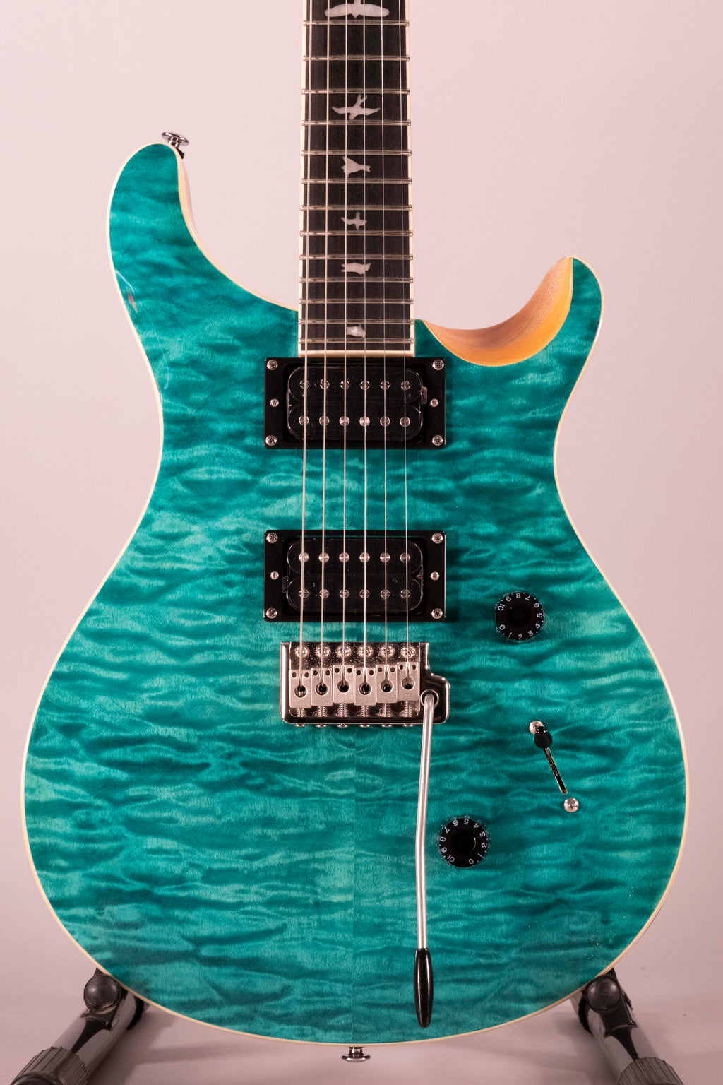 PRS SE Custom 24 Quilt Turquoise