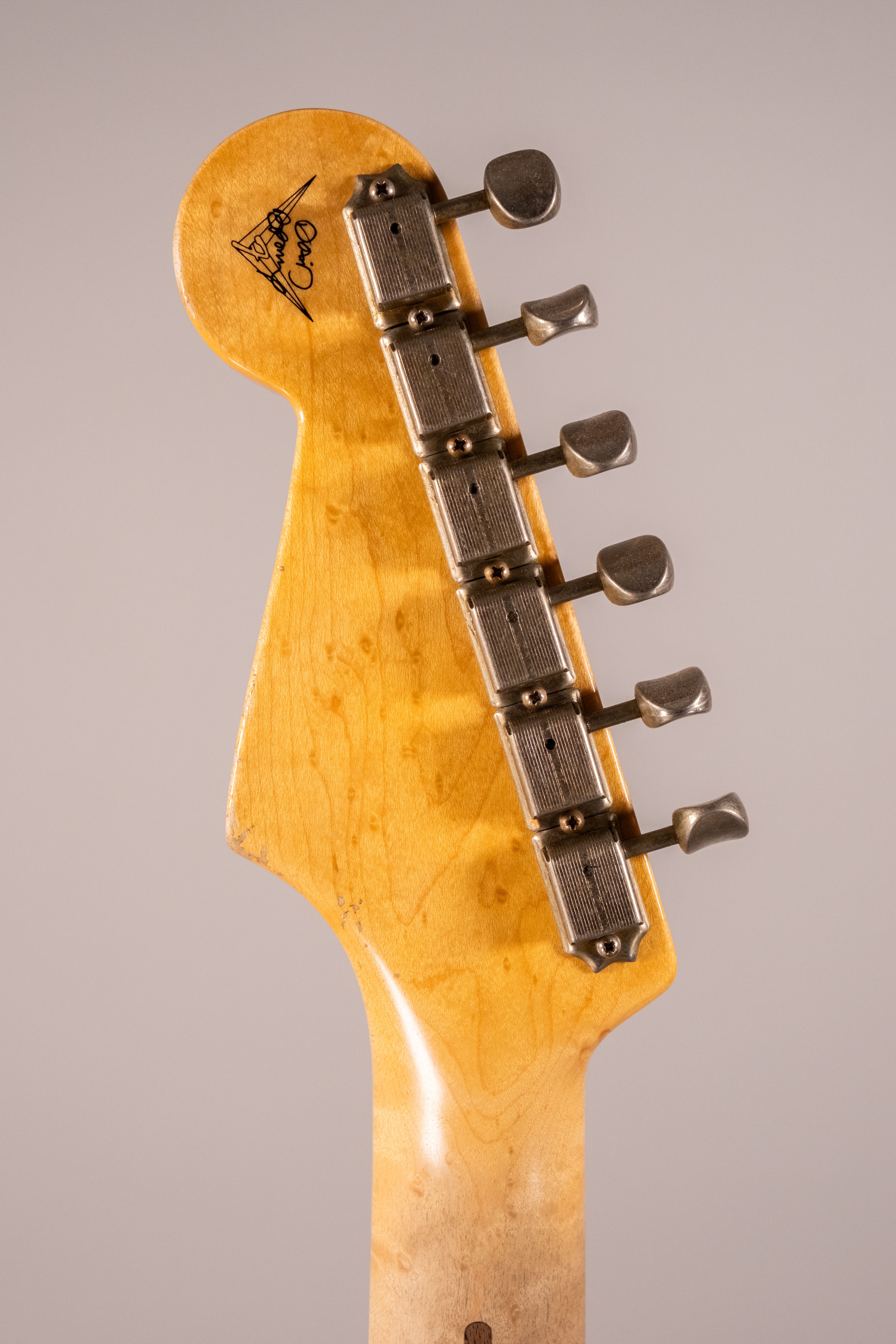 Fender Custom Shop 56 Stratocaster Relic Black Masterbuilt David Brown