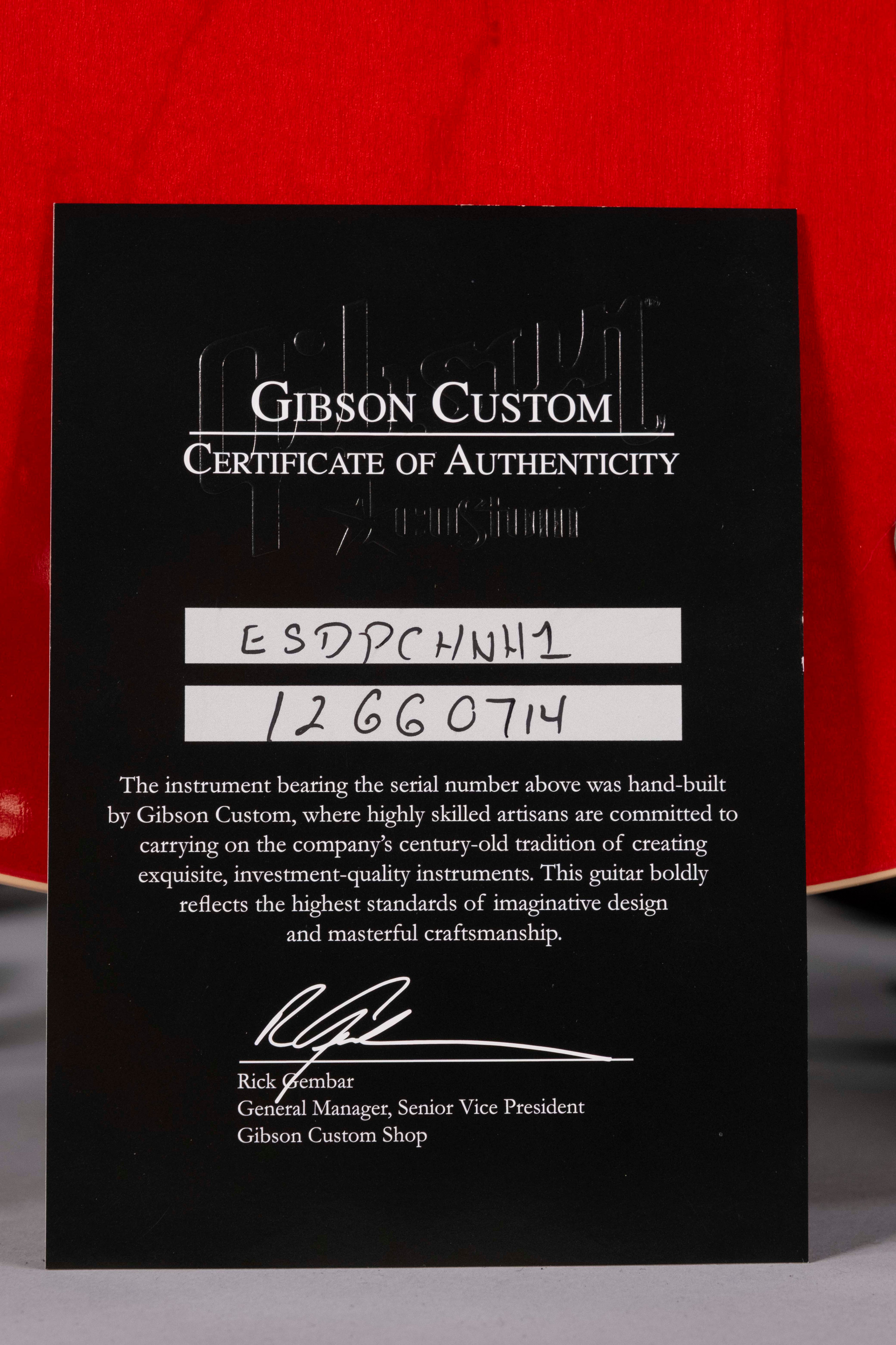 GIBSON ES-335 CHERRY 2010 USATA