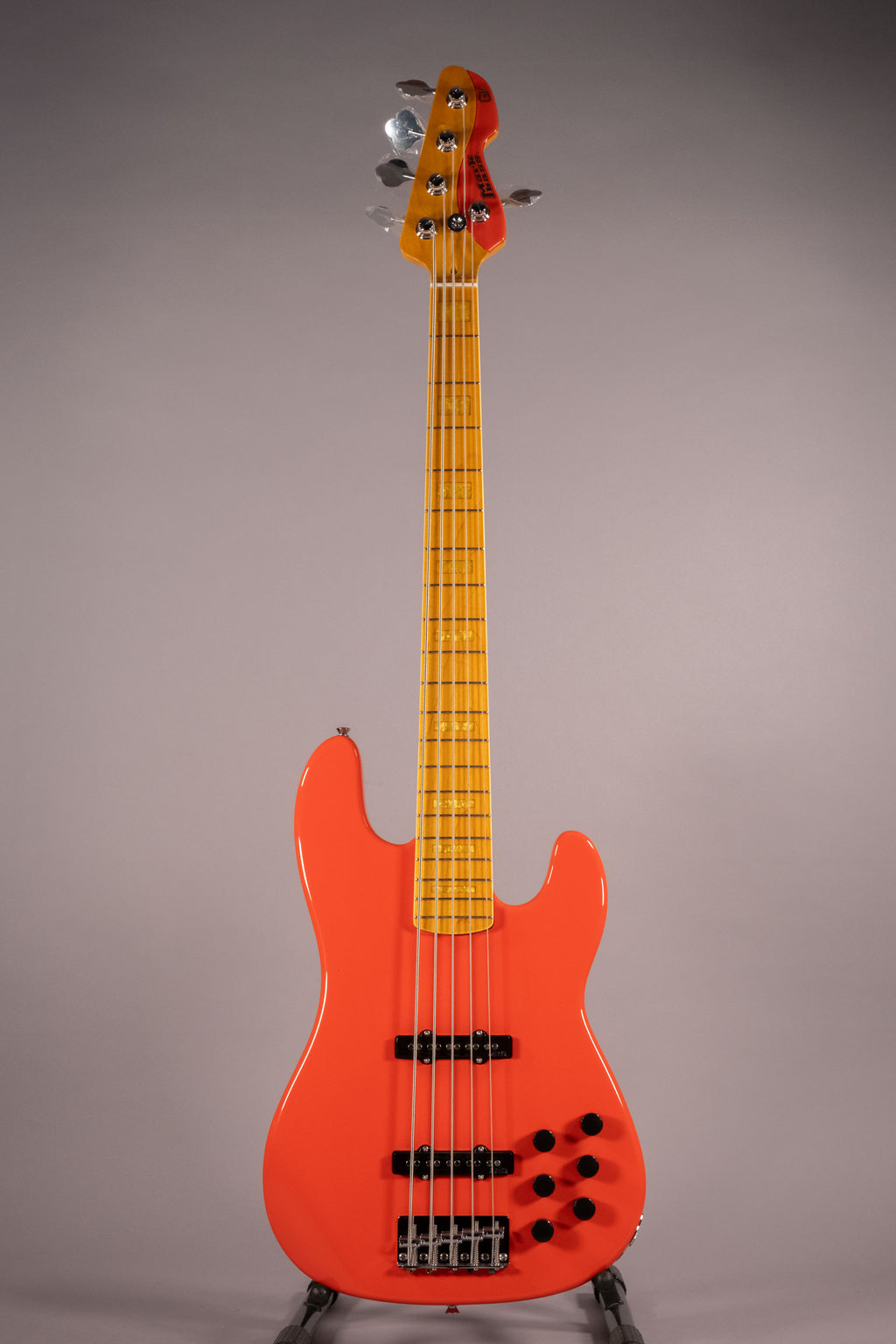 Markbass Gloxy Value 5 Gloxy Fiesta Red CR Maple