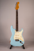 Fender Custom Shop 1962 Stratocaster Relic Faded Aged Daphne Blue
