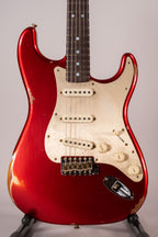 Fender Custom Limited Edition Roasted Bighead Stratocaster Relic Candy Apple Red